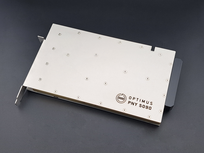 RTX 5090 PNY Single Slot Block