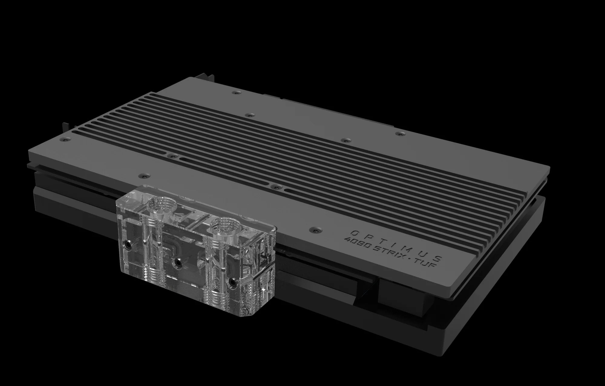 REPLACEMENT GPU BLOCK - 4090 STRIX/TUF - BACK PLATE