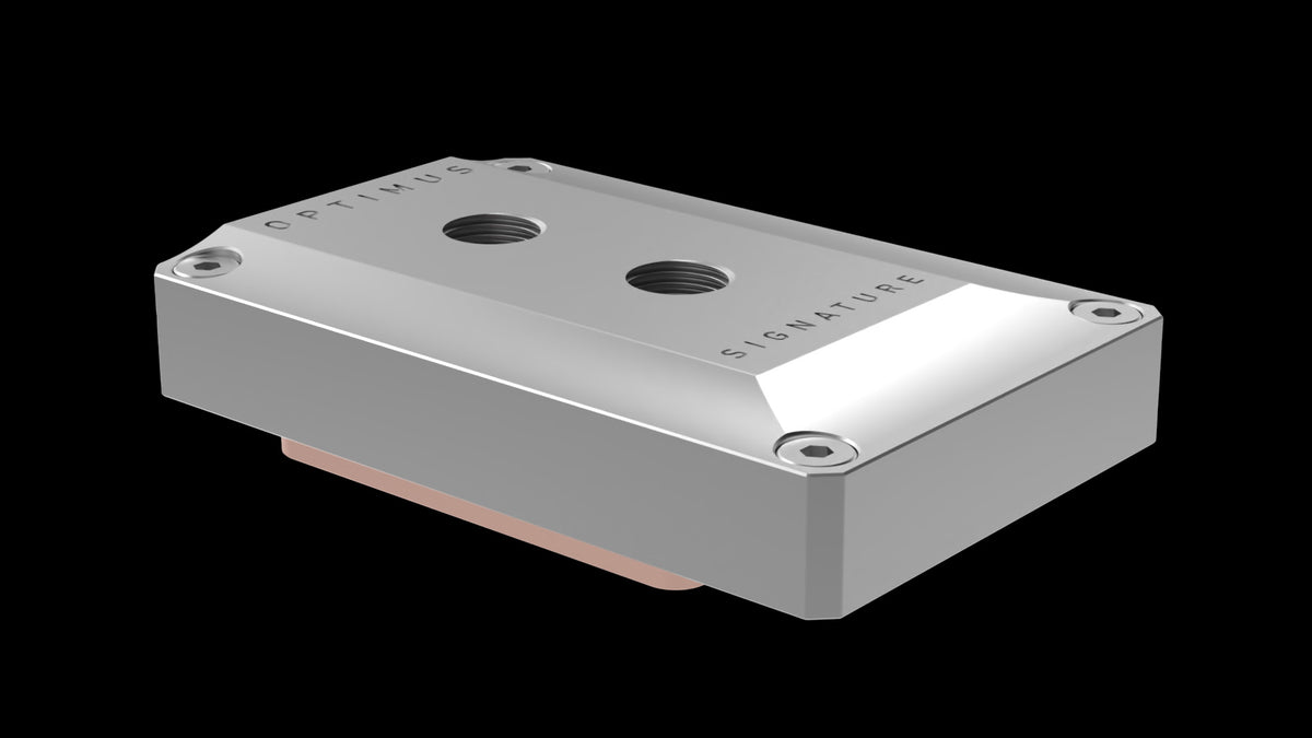 Signature V3 CPU Block - AMD - Optimus Water Cooling